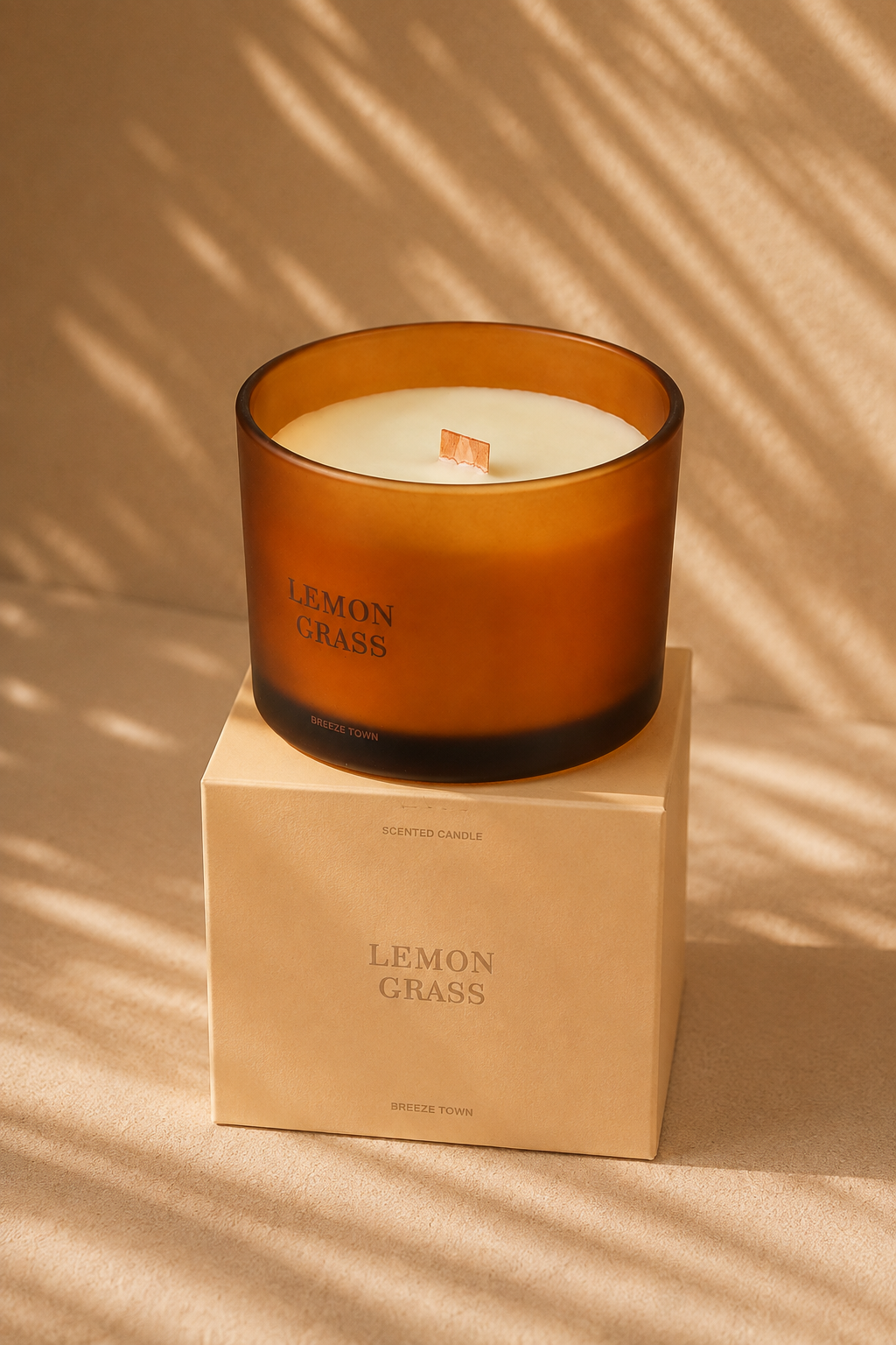 Large Lemon Grass Candle