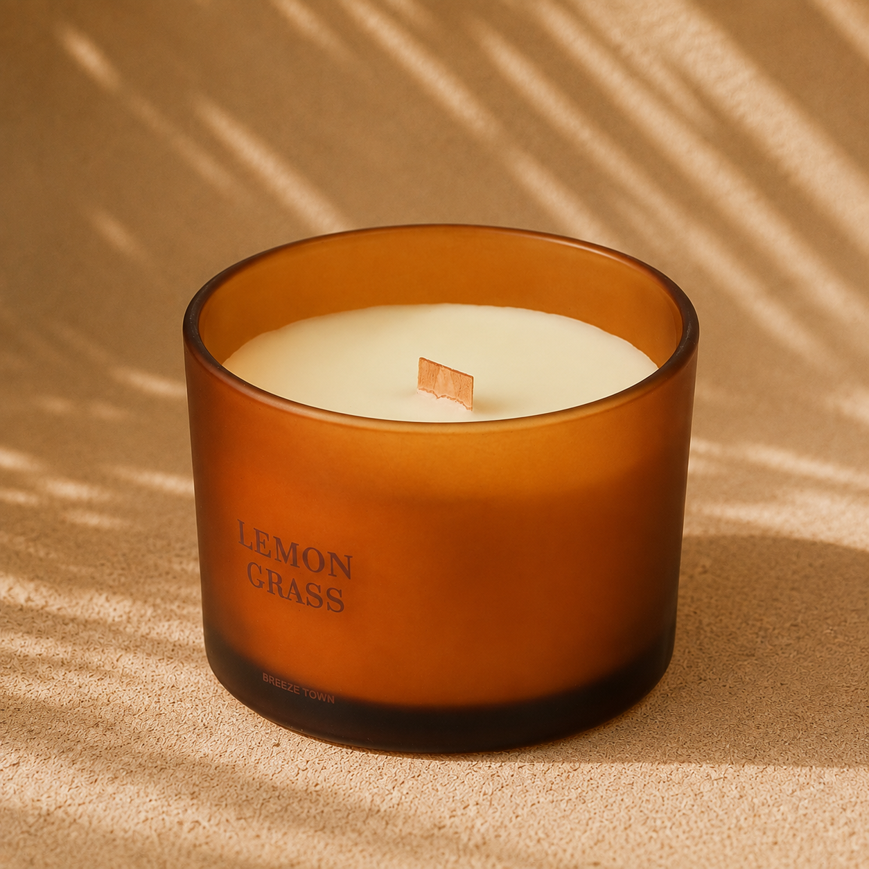 Large Lemon Grass Candle