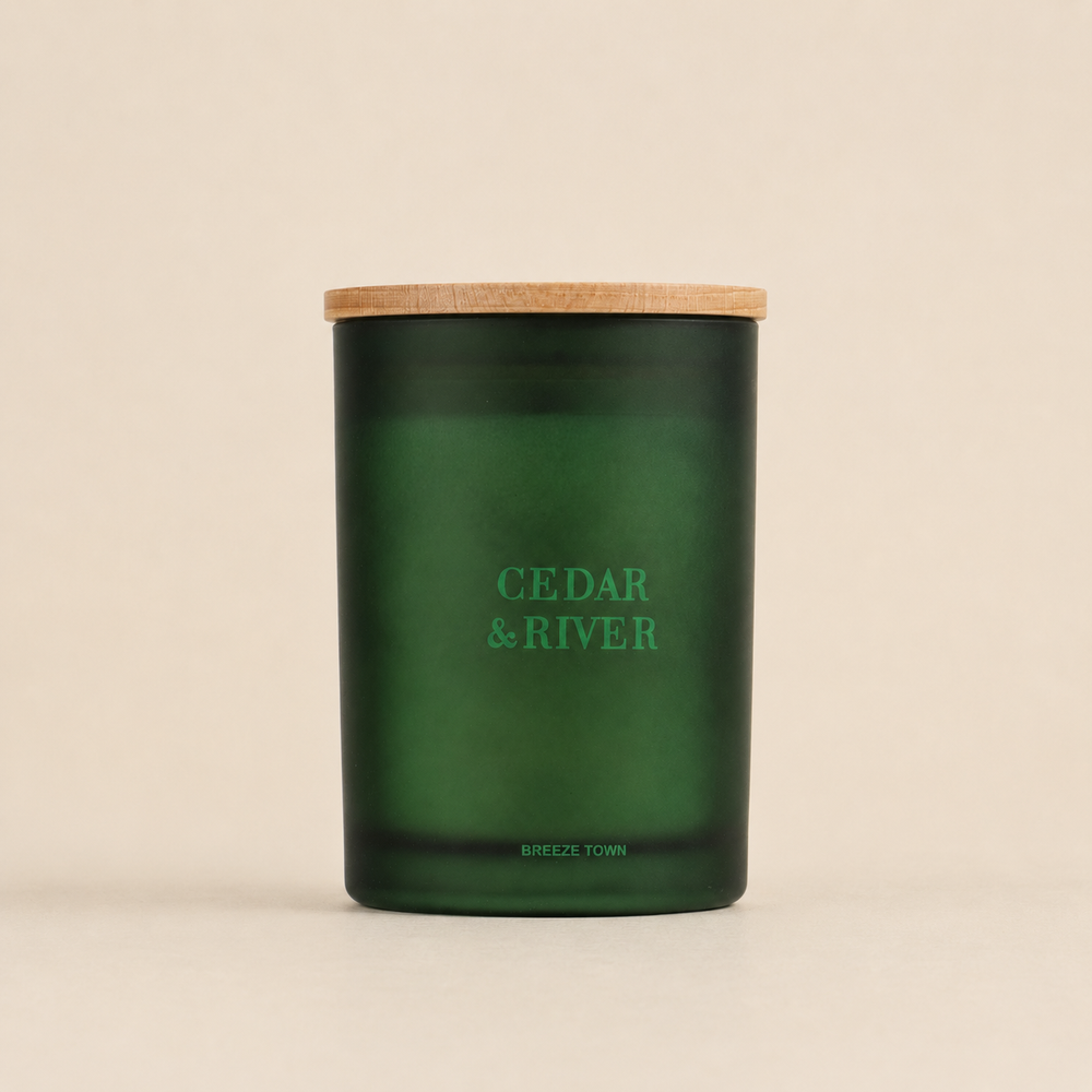 Cedar & River Scented Candle