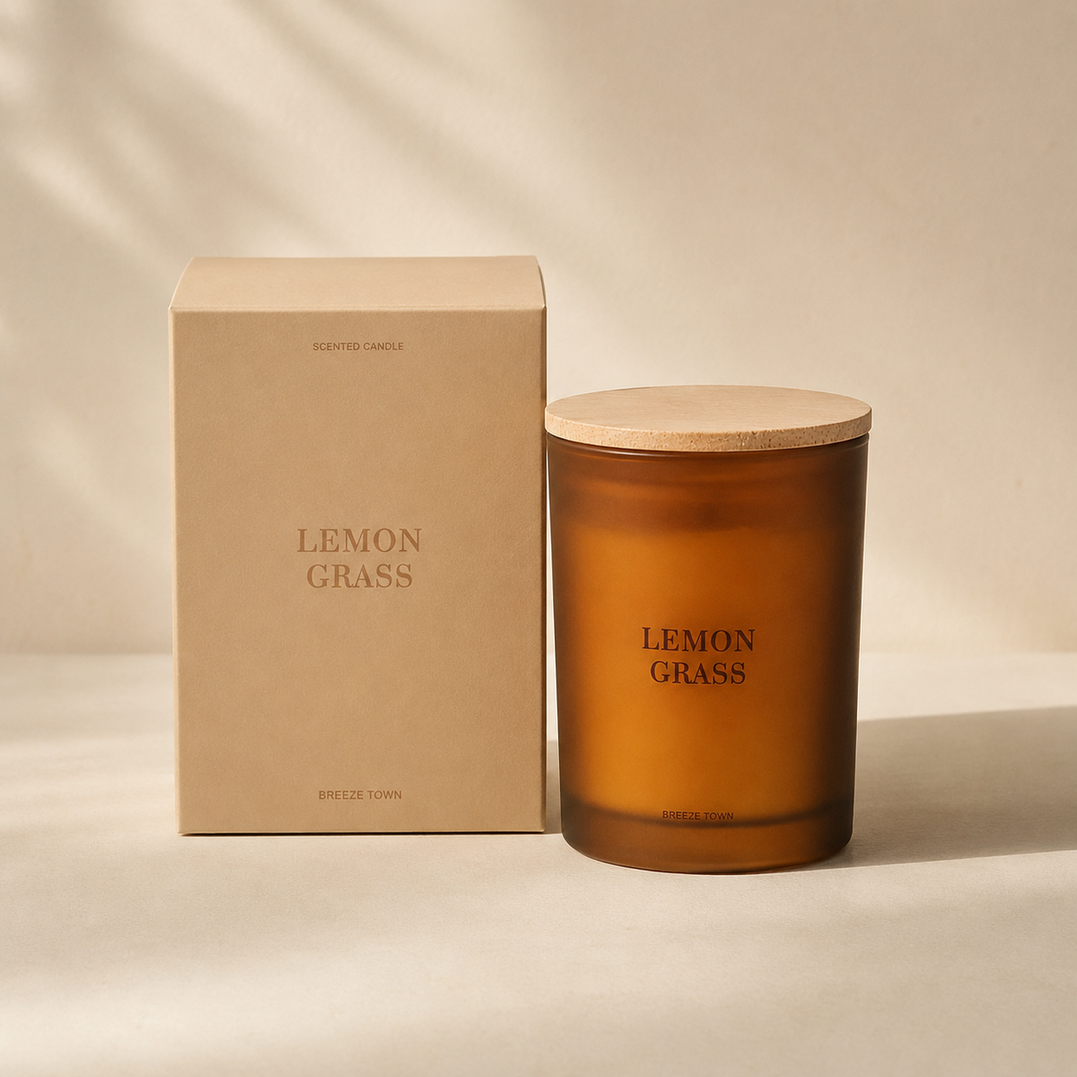 2 Wooden-Wick Candles