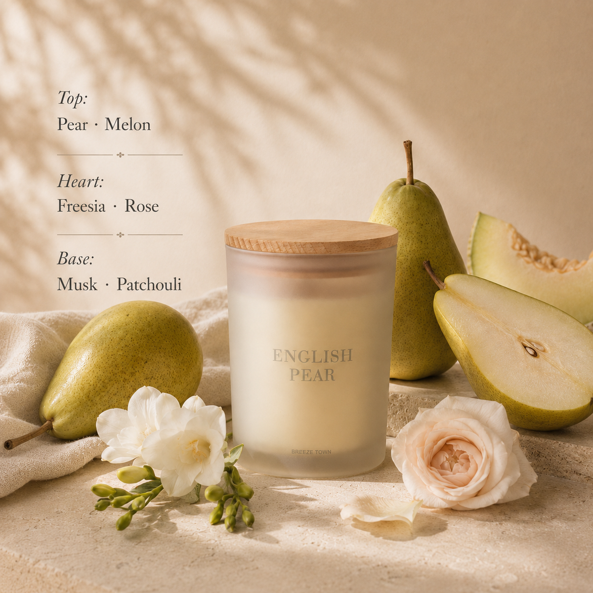 2 Wooden-Wick Candles
