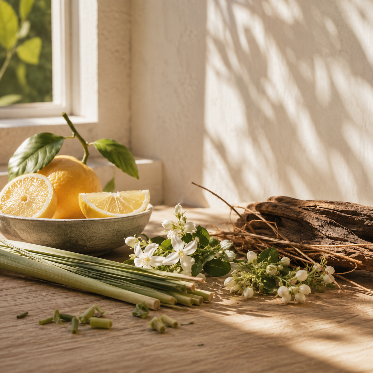 Lemongrass Scented Candle