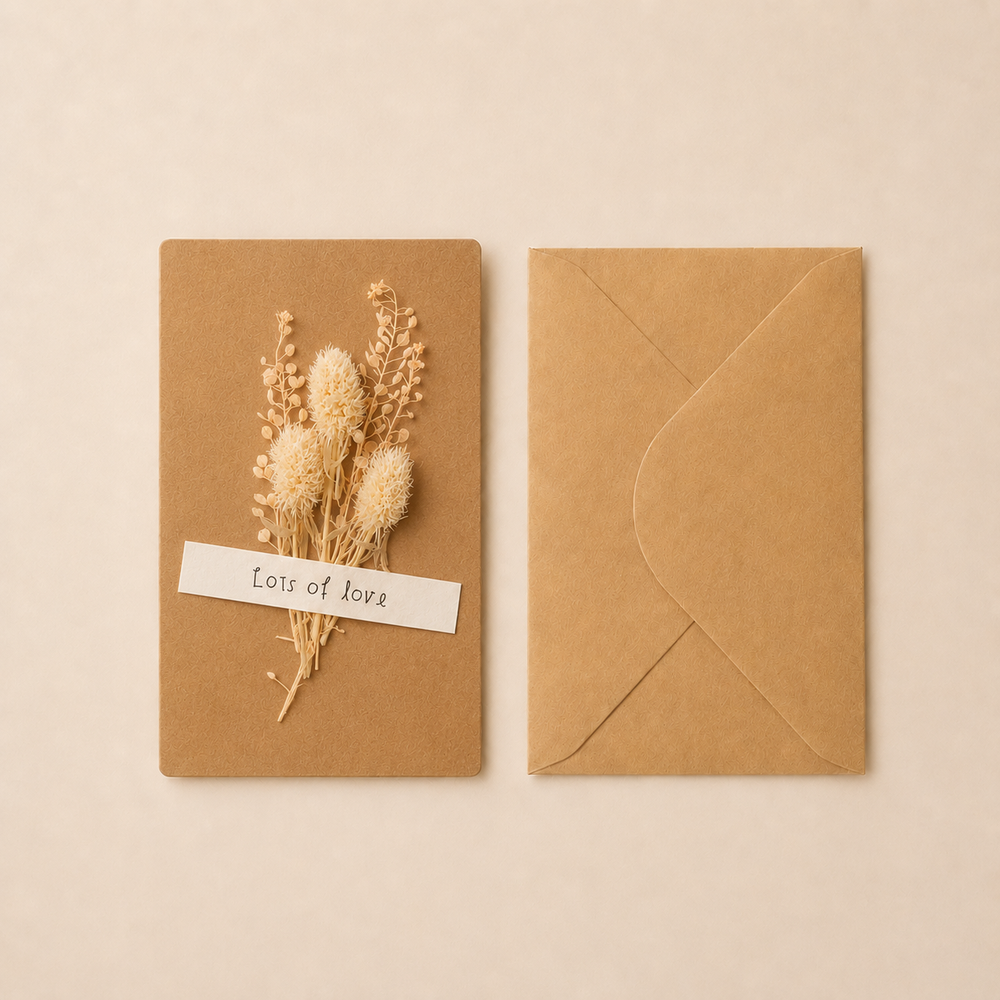 Lots of Love Greeting card