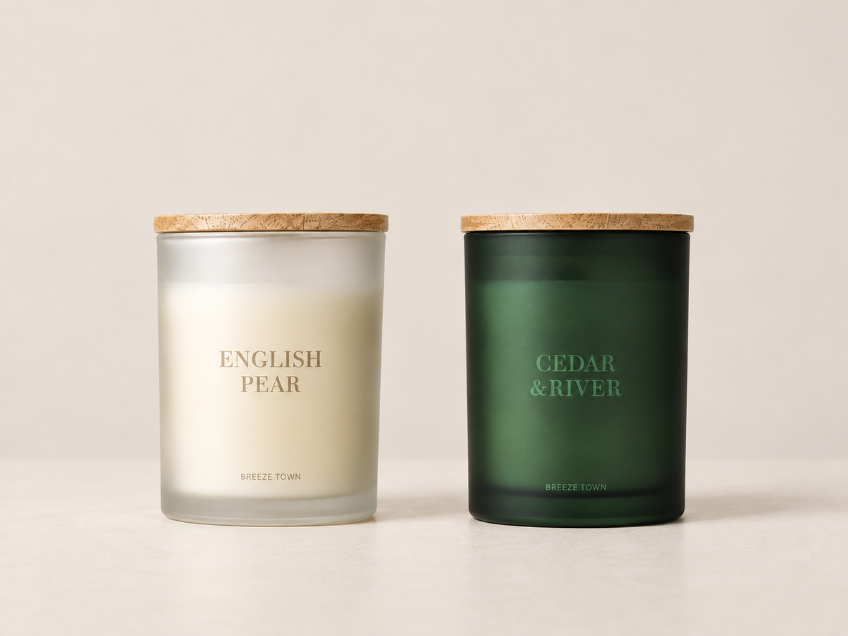 Buy Wooden Wick Candle get one for free