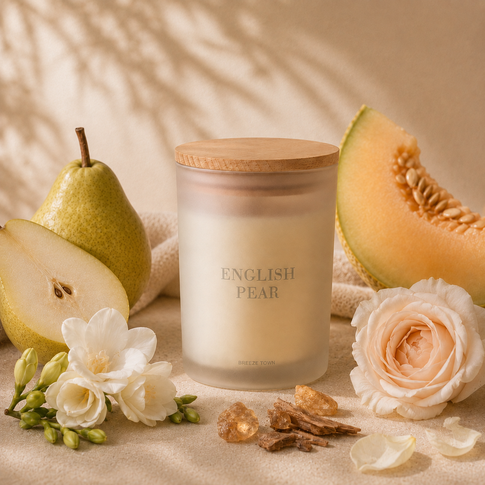 English Pear Scented Candle