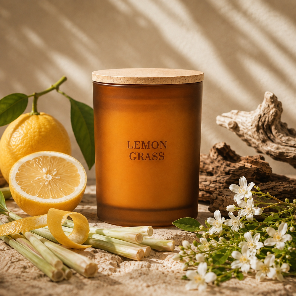 Lemongrass Scented Candle